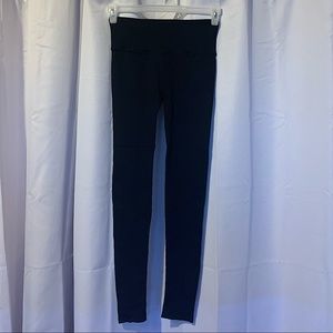 FABLETICS Textured Black Leggings